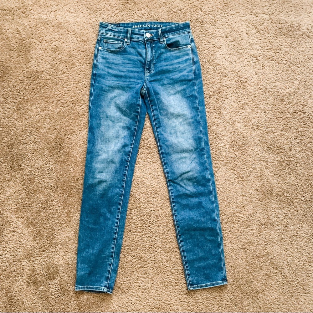 American Eagle Hi-Rise Skinny Jean, 4L